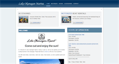 Desktop Screenshot of lakeokanaganmarina.com